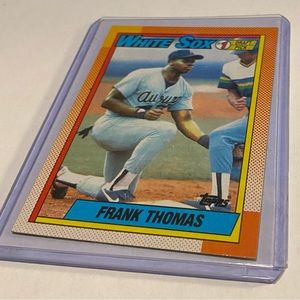 Frank Thomas 1990  RC Rookie Card Topps Vintage Collectible
